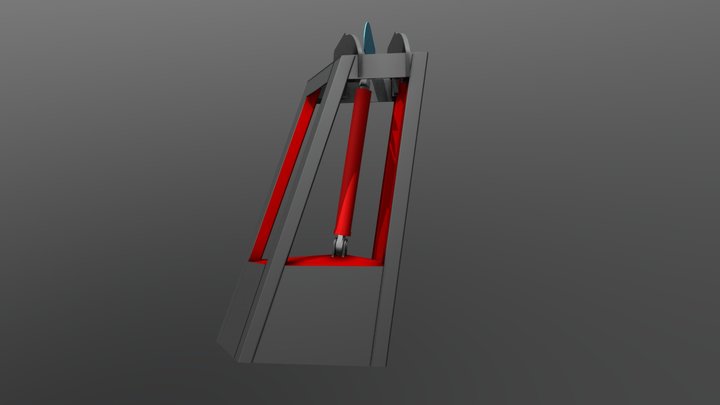 Part of Movable Bridge 3D Model