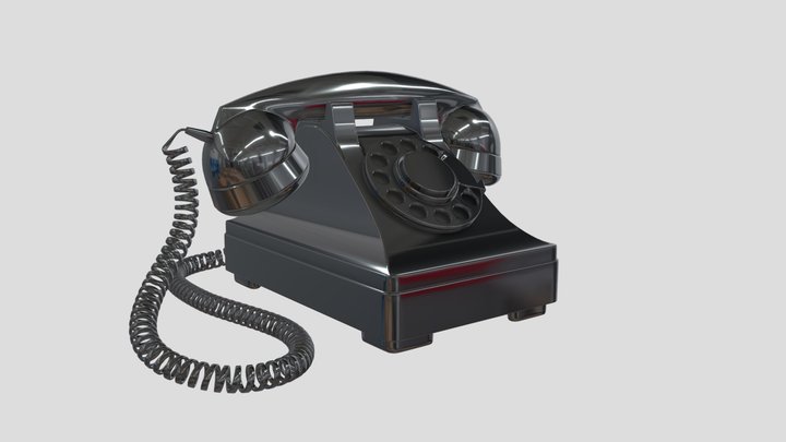 Old Phone 3D Model