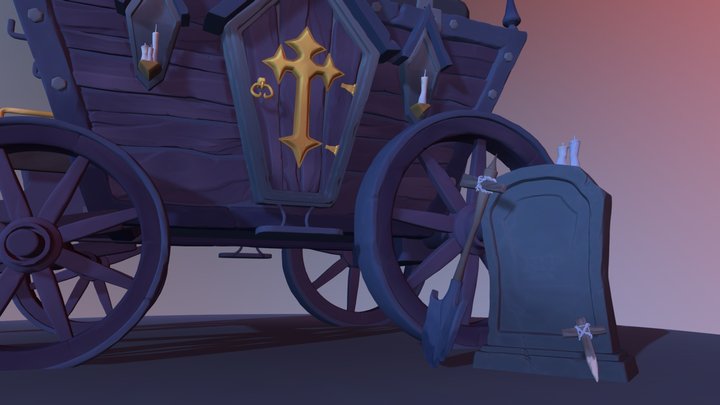 Sculpting - Vampire Slayer Undertaker 3D Model
