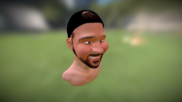Caricature d'Alex 3D Model