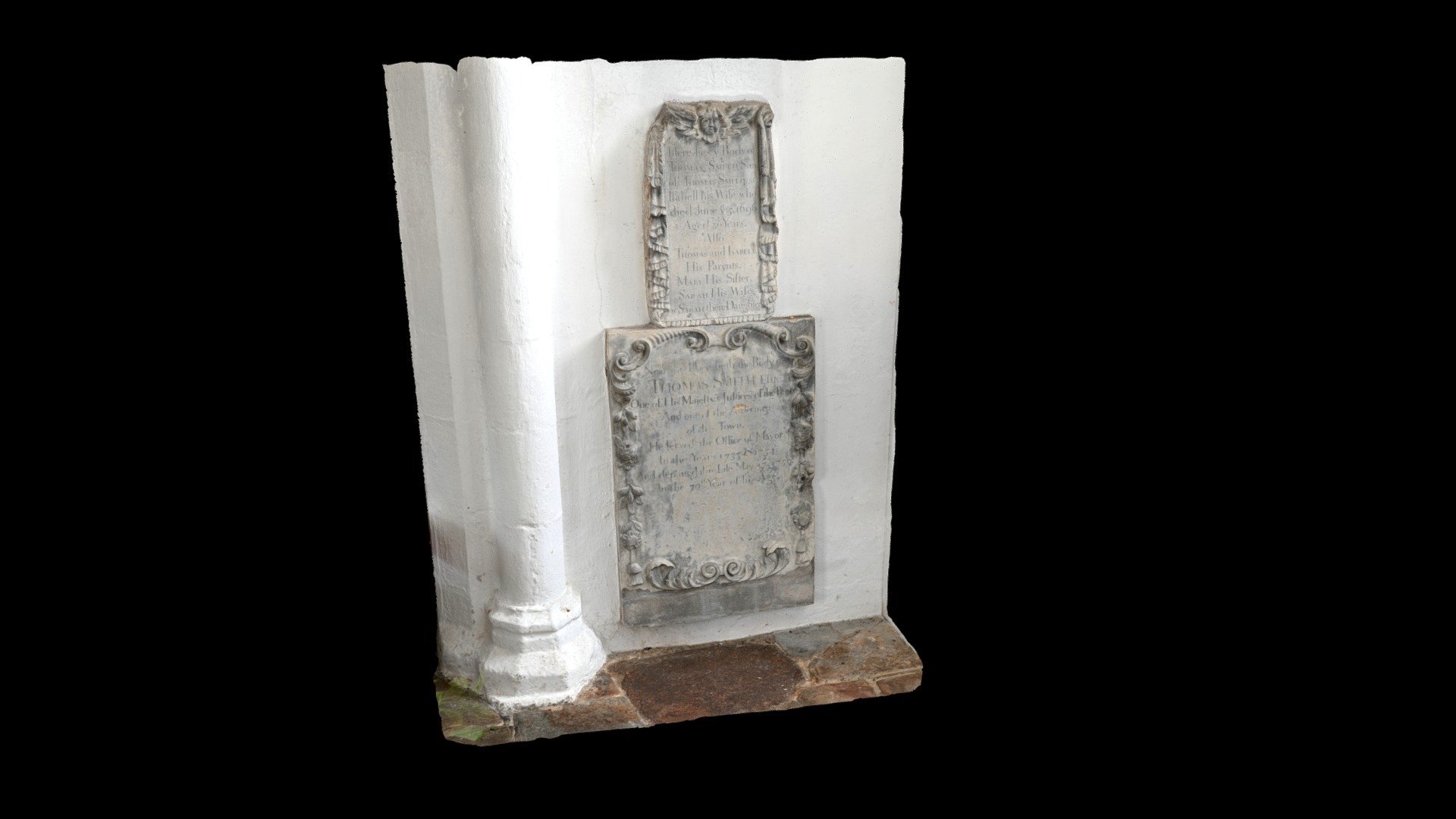 St Peter's Church,Cambridge; Memorial Stones