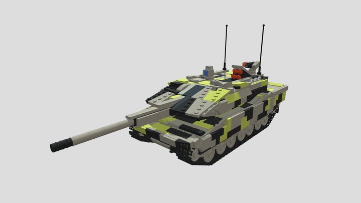 KF51 Panther (lego-moc) 3D Model
