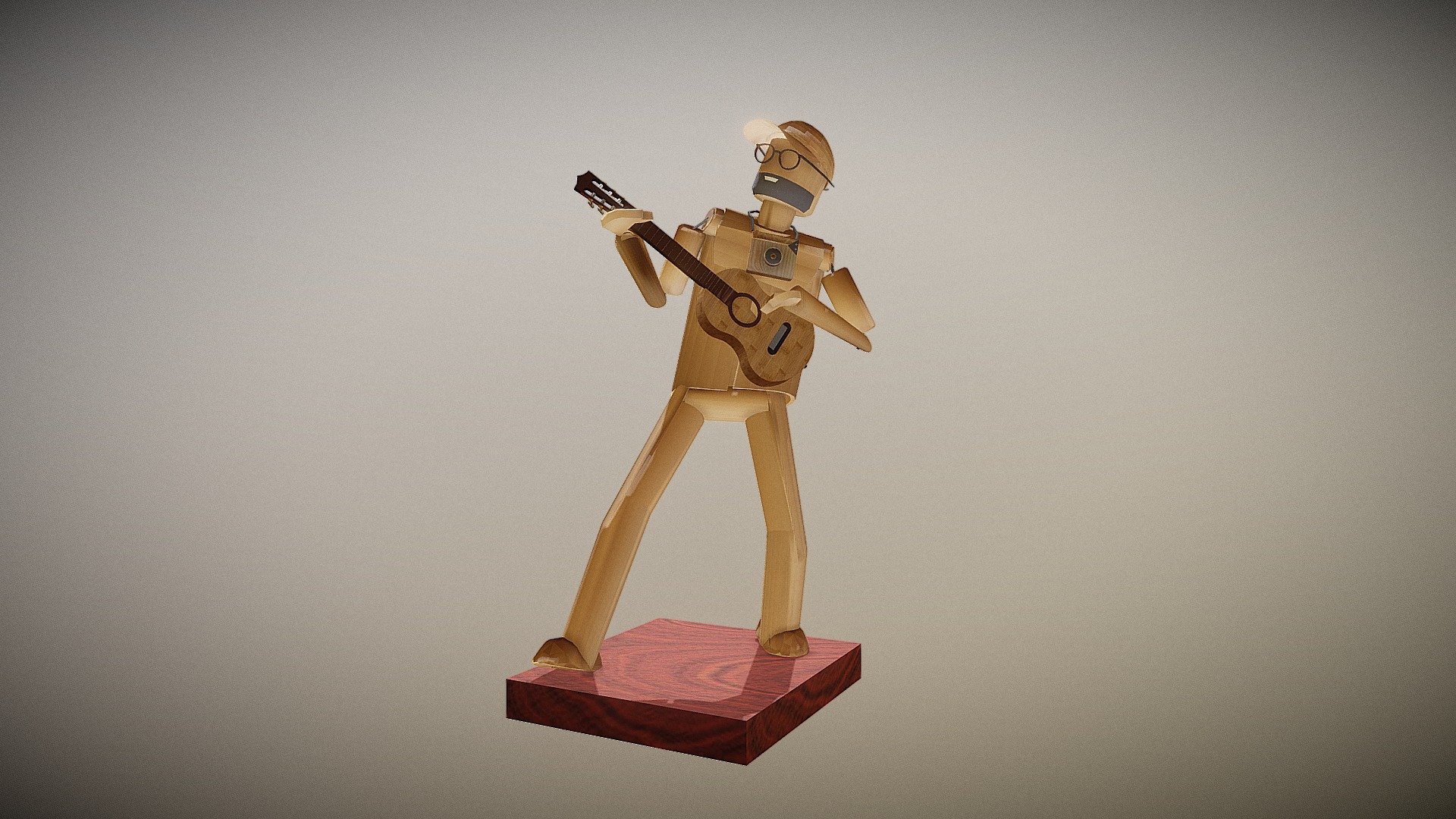 boneco violão - Instituto Mundos