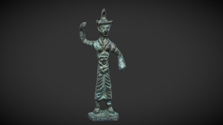 Laran - Etruscan god of war 3D Model