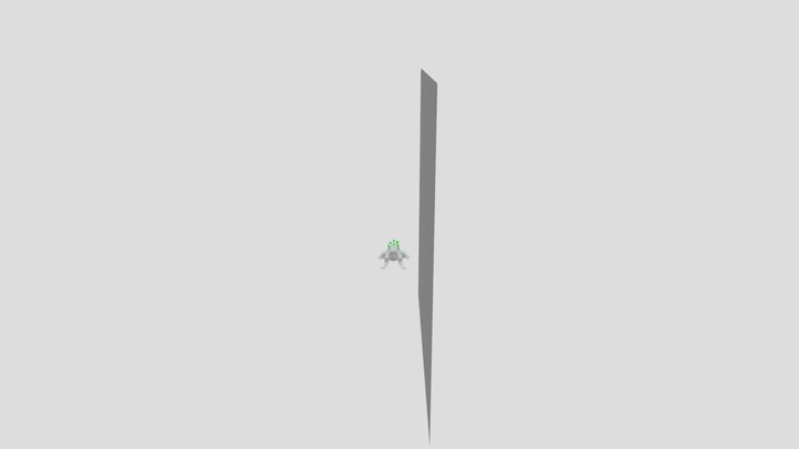 Green Lizard 3D Model