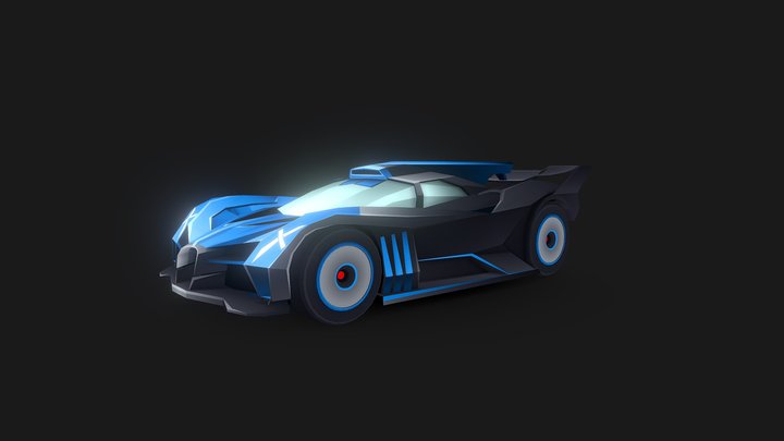 DRFT Party - Flux X1 Blue 3D Model