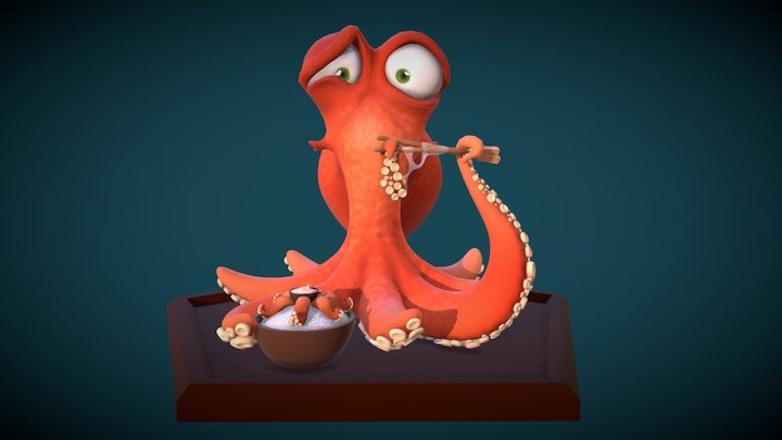 Poulpy 3D Model