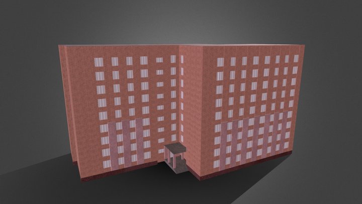 Hostel 3D Model