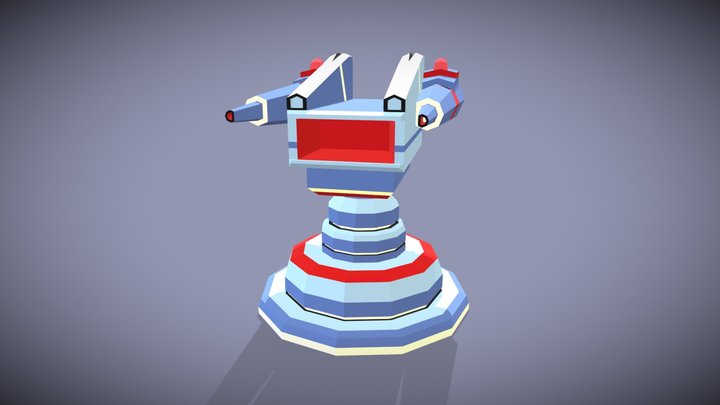 turret 3D Model