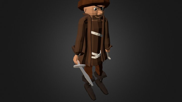 Mr.GoodWill Pirate 3D Model