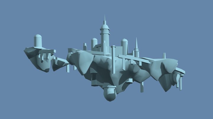 Celestia 3D (Genshin Impact 3.0) 3D Model