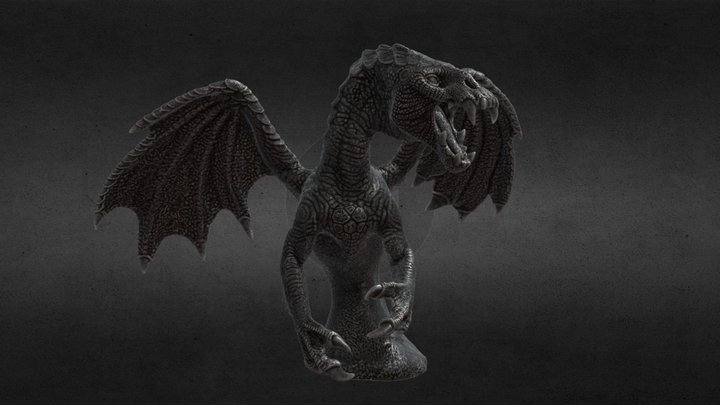 PewterDragon 3D Model