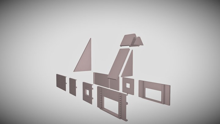 Modul Barn Prot 3D Model