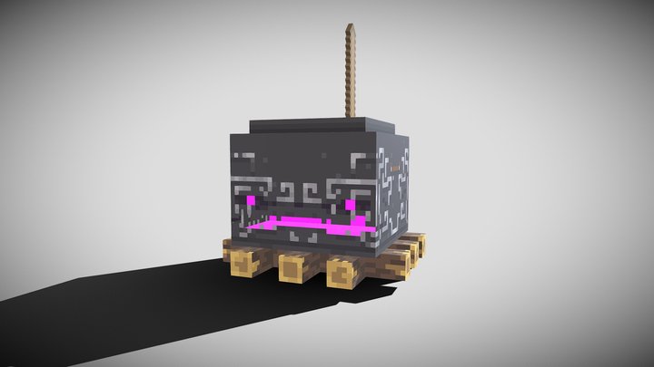 Corrupted Cauldron 3D Model