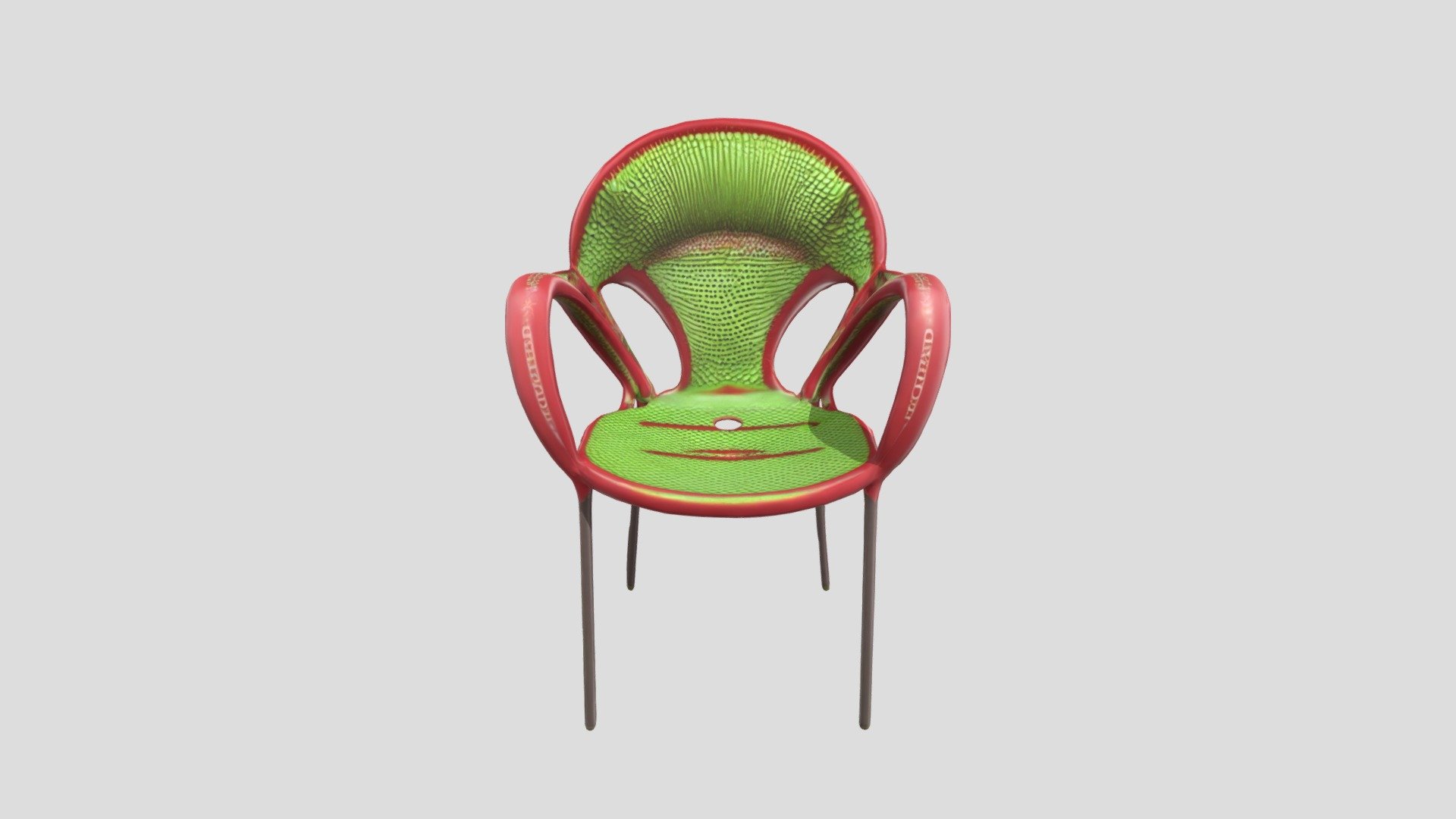 Vibrant Loop Chair - 3D model by Jagadeesha.Pathirana [15a4dd1] - Sketchfab