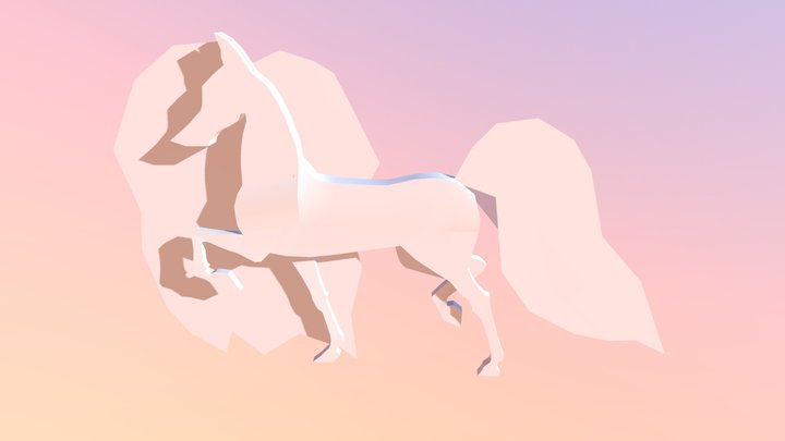 Horse Original Character model 3D Model