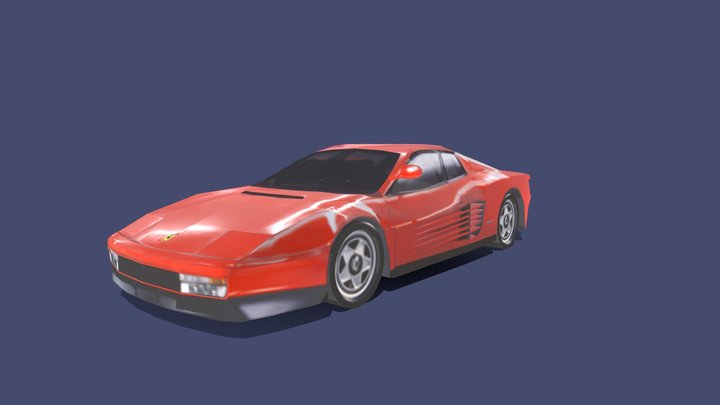 Testarossa 3D models - Sketchfab