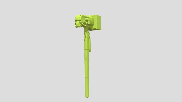 Caustic Heirloom Apex Legends 3D Model