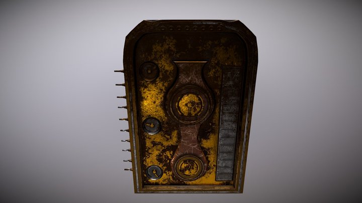 Corcoran's Cylinder 3D Model