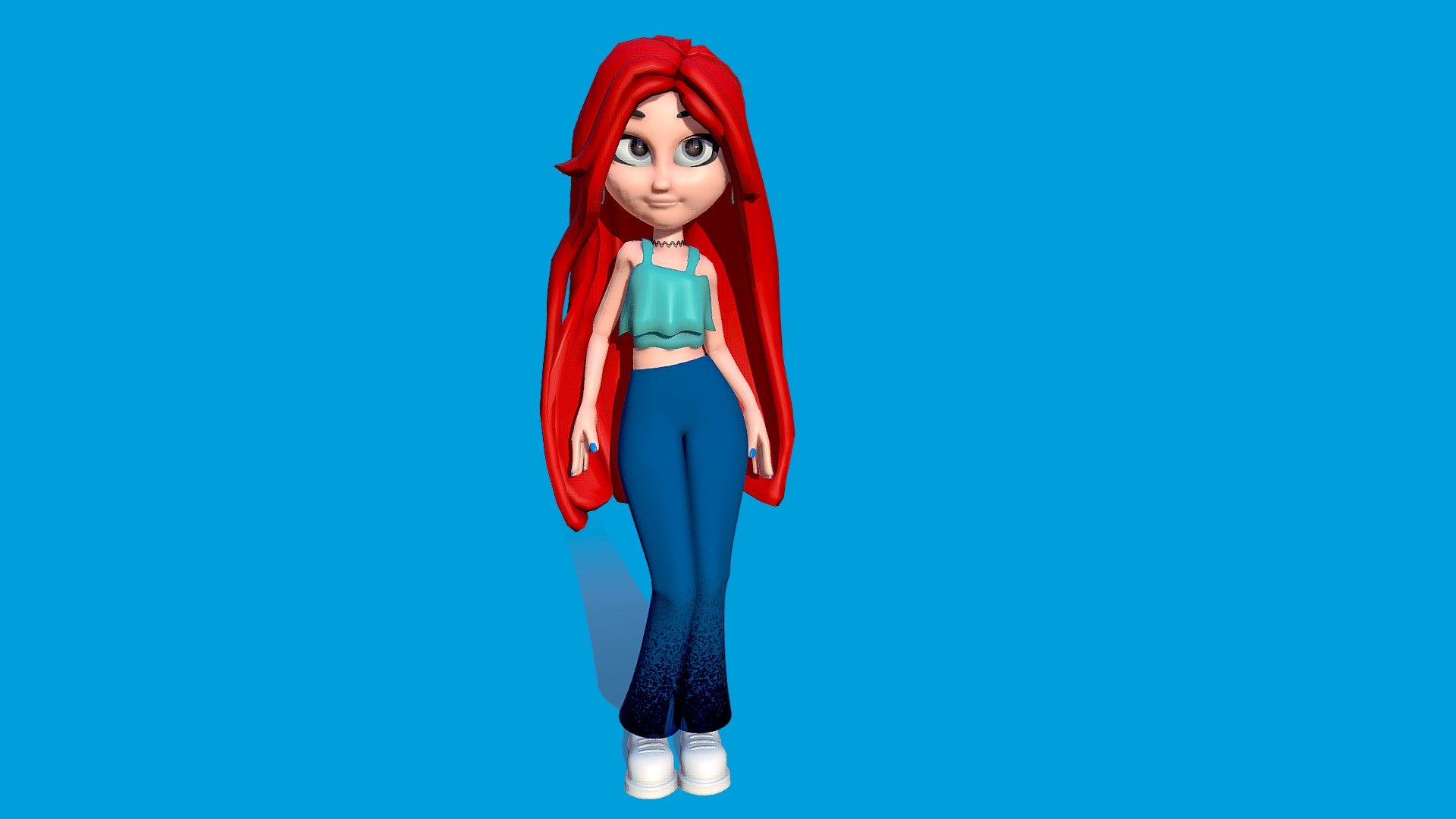 Chelsea | Ruby Gillman Teenage Kraken - Animated - Buy Royalty Free 3D  model by angeldart (@angeldart) [15a7f80]