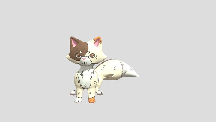 Ketchupcat 3D Model