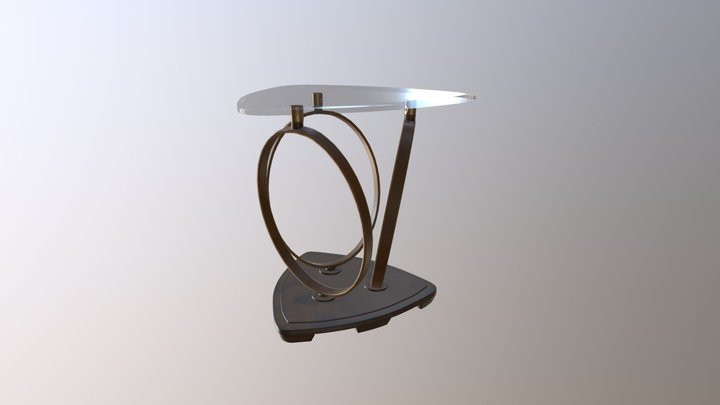 LP_7210082P_End_Table 3D Model