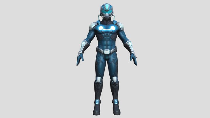 Antman(The Adjuster)(Textured)(Rigged) – Modèle 3D gratuit STL