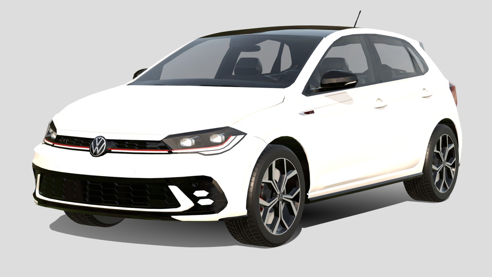 2023 Volkswagen Polo GTI - Download Free 3D model by OUTPISTON