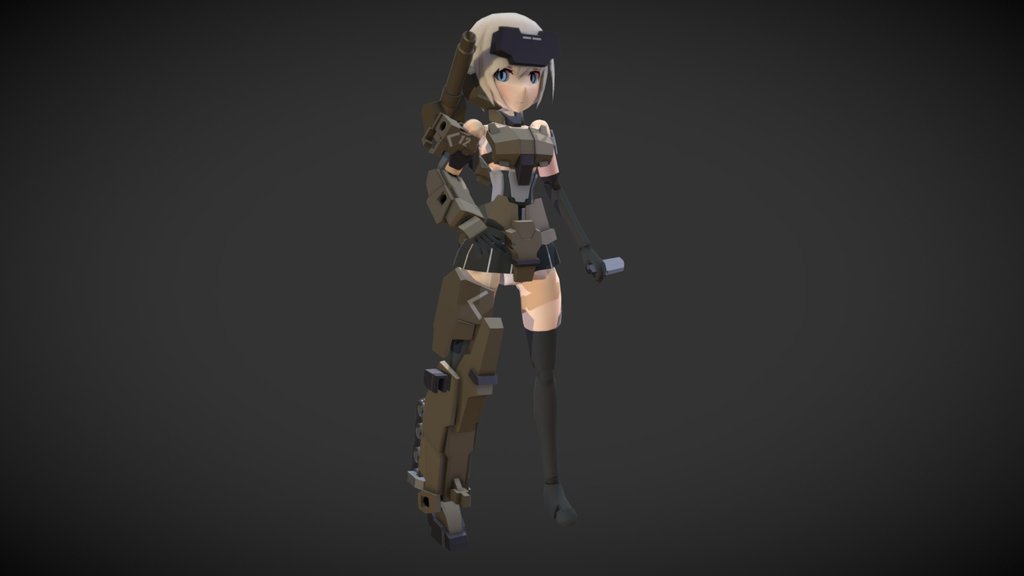 Frame Arms Girl - A 3D model collection by joonsun01 - Sketchfab