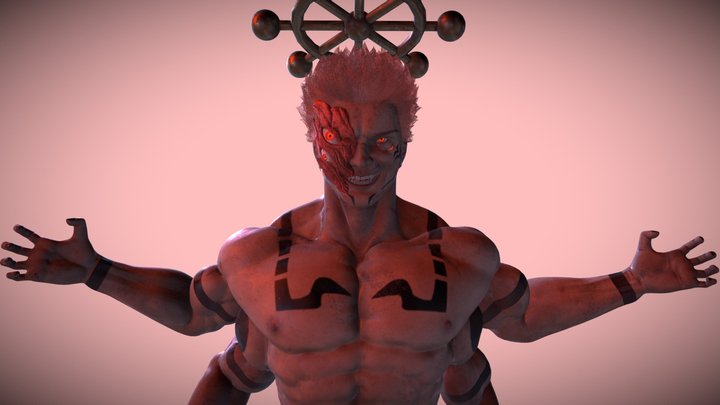 Jujutsu Kaisen-Ryomen Sukuna (semester 6) 3D Model