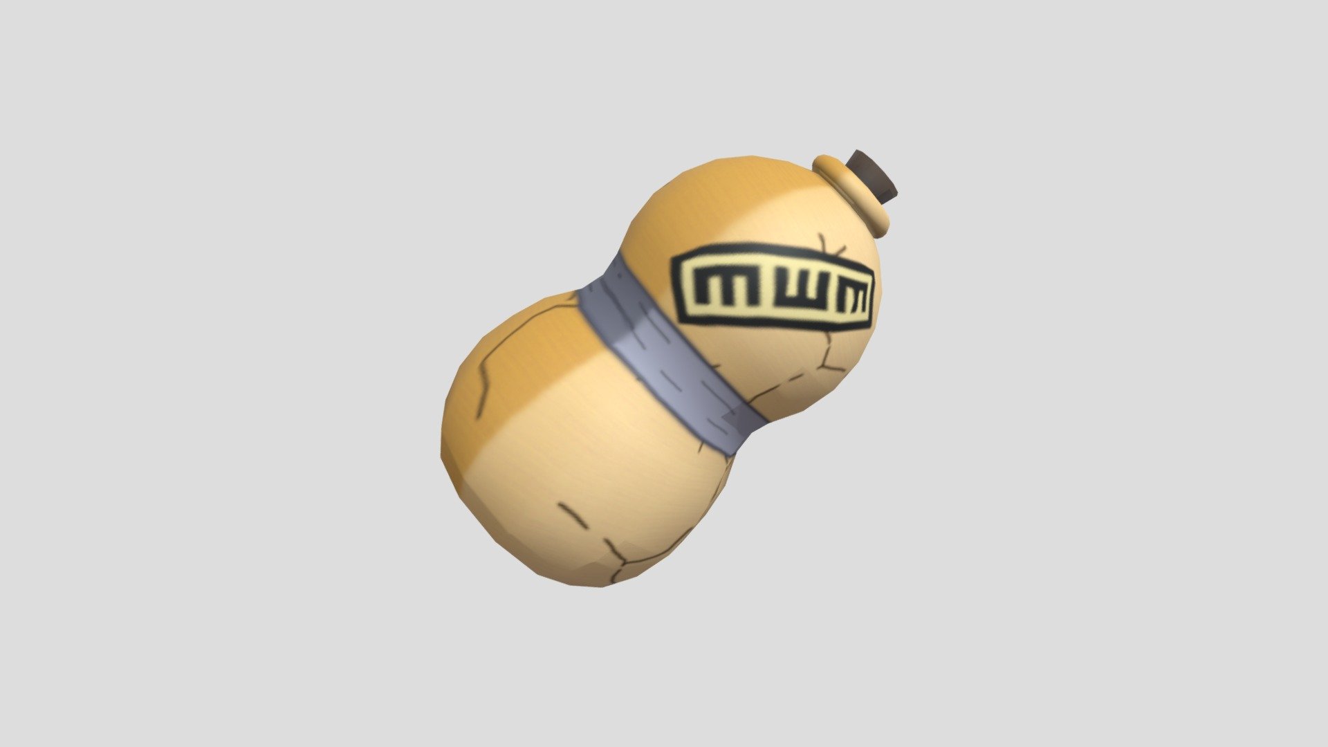 Gaara Gourd - 3D model by plopyy [15ae787] - Sketchfab