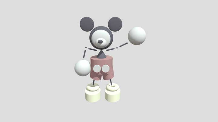 Mickey_mouse 3D Model