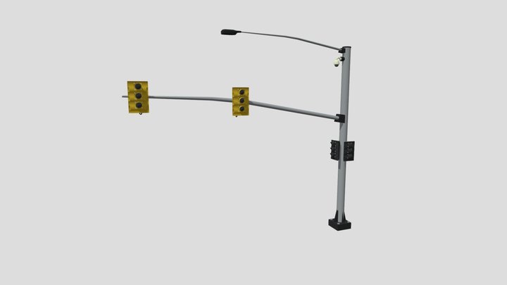 Traffic Light – Low Poly / Game Ready - Free 3D Model