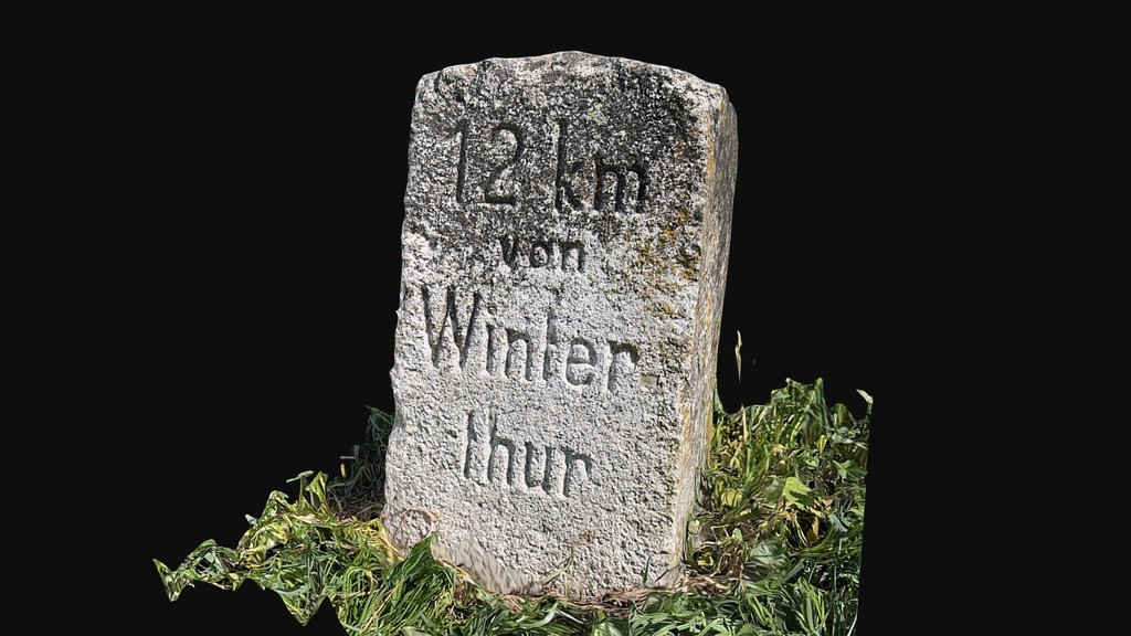 Milestone Winterthur - Tösstal km 12