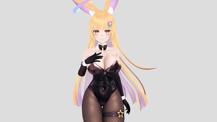 Daisy - Bunny Outfit 3D Model
