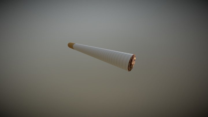 Cigarette free 3D Model