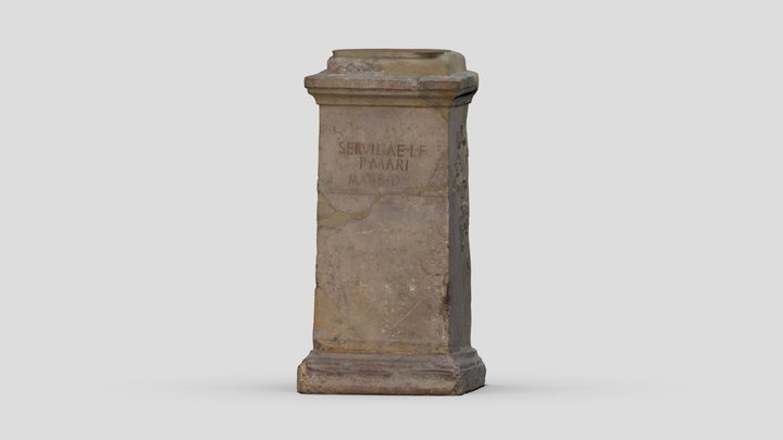 Pedestal de Servilia 3D Model
