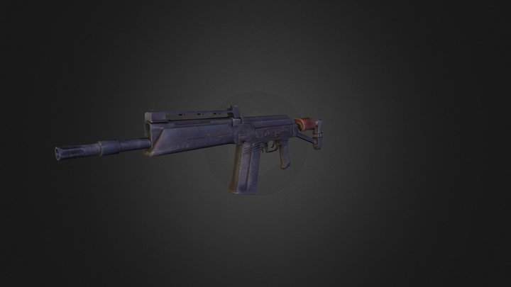 Saiga 12 3D Model