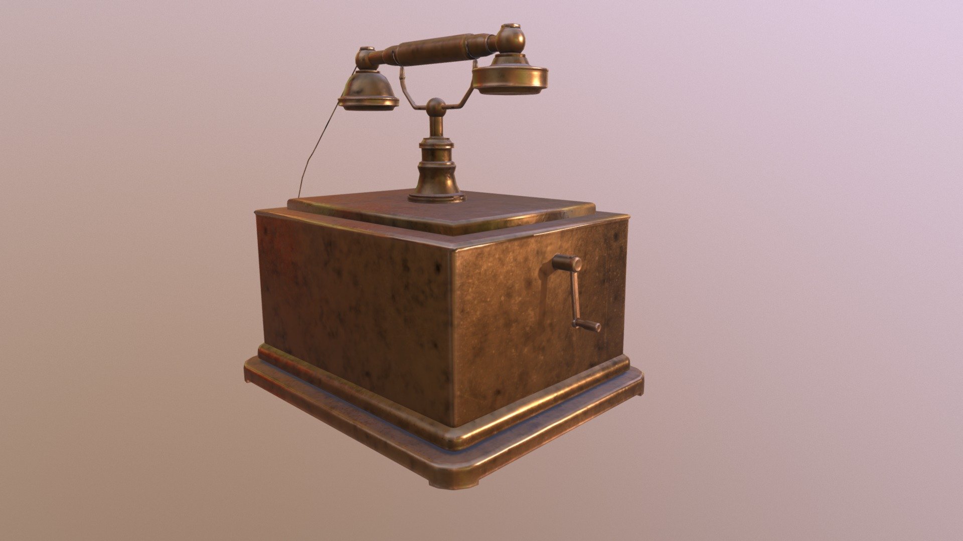 Telephone Old — Sketchfab embed 3D viewer