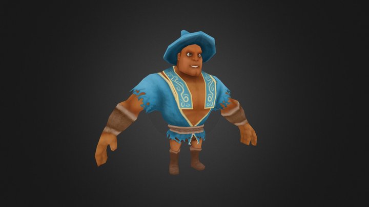 Brabo the Mage 3D Model
