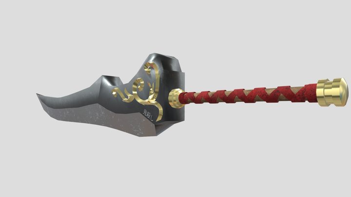 Espada Auron 3D Model
