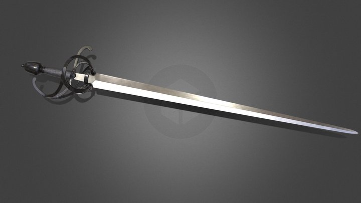 Munich Town Guard Sword – Free 3D Model STL