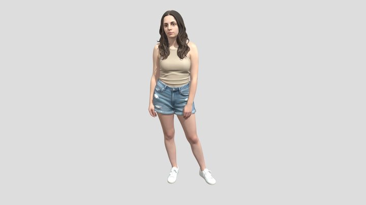 Casual Summer Look – Modello 3D gratuito STL