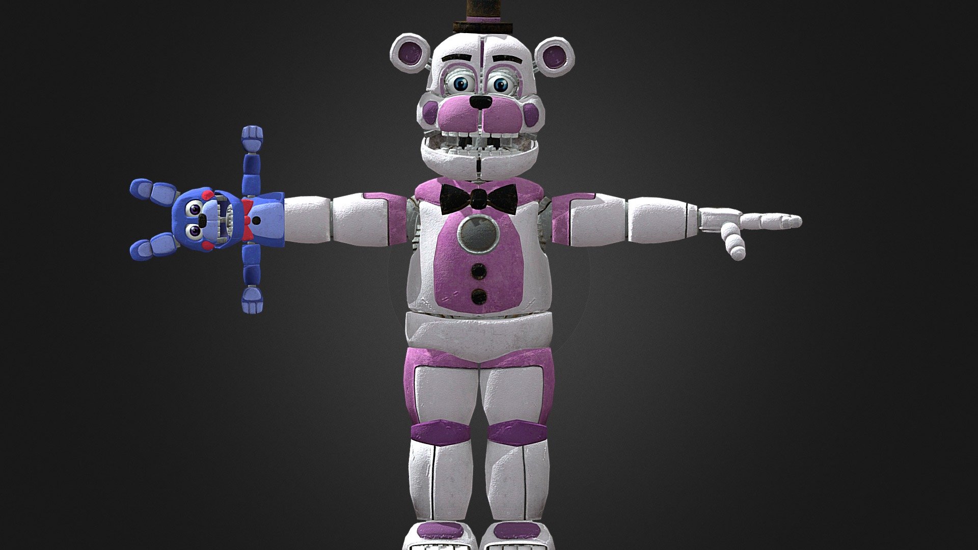 Funtime Freddy 3D Models for Free - Download Free 3D ·