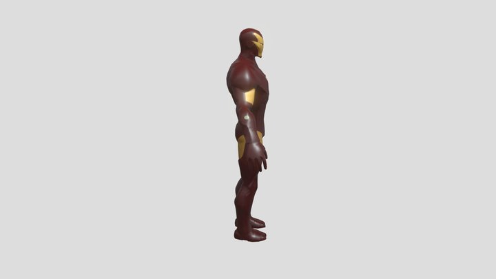 Ironman Extremis 3D Model