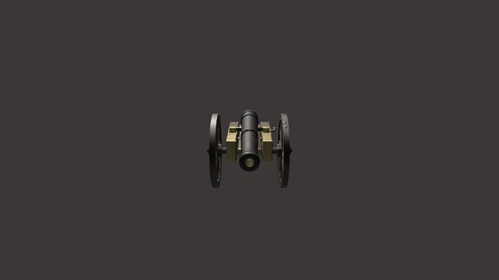 Cannon 3D Model
