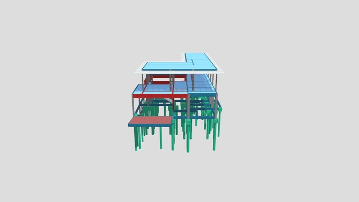 Proj.197 - Estrutural Completo - Thiago Carvalho 3D Model
