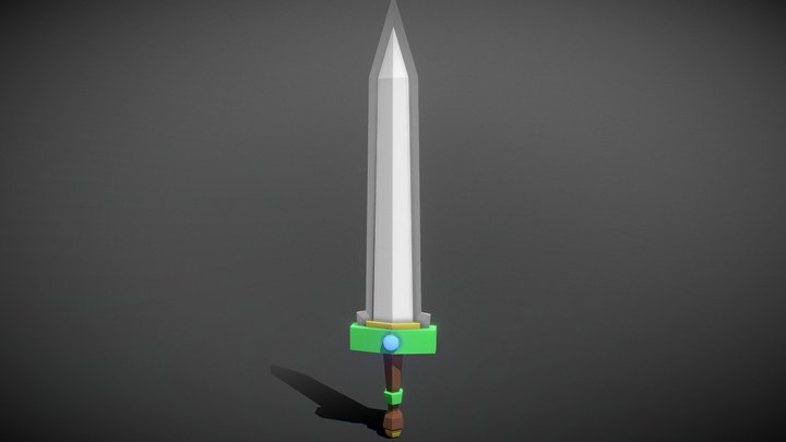 Sword (YanSculpts Tutorial) 3D Model