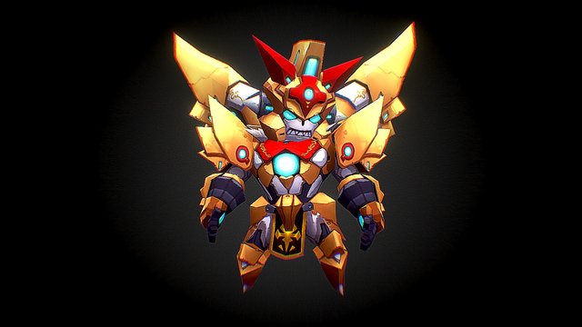 Andy Mutant Evolution 3D Model