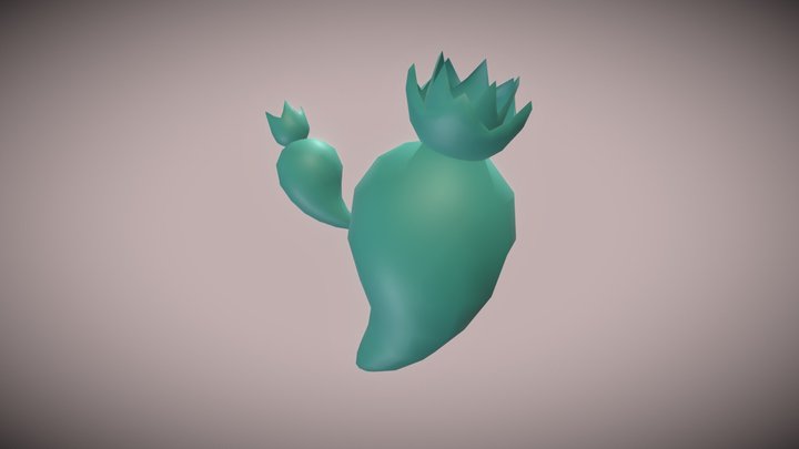 Cactus Model (Rough Draft) 3D Model